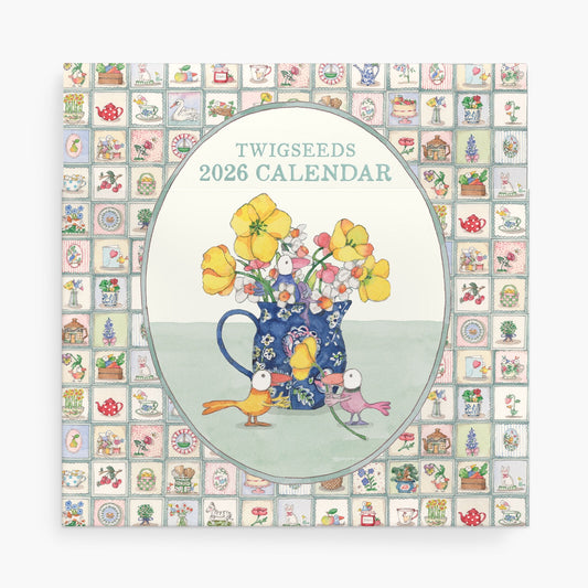 Twigseeds 2026 Wall Calendar