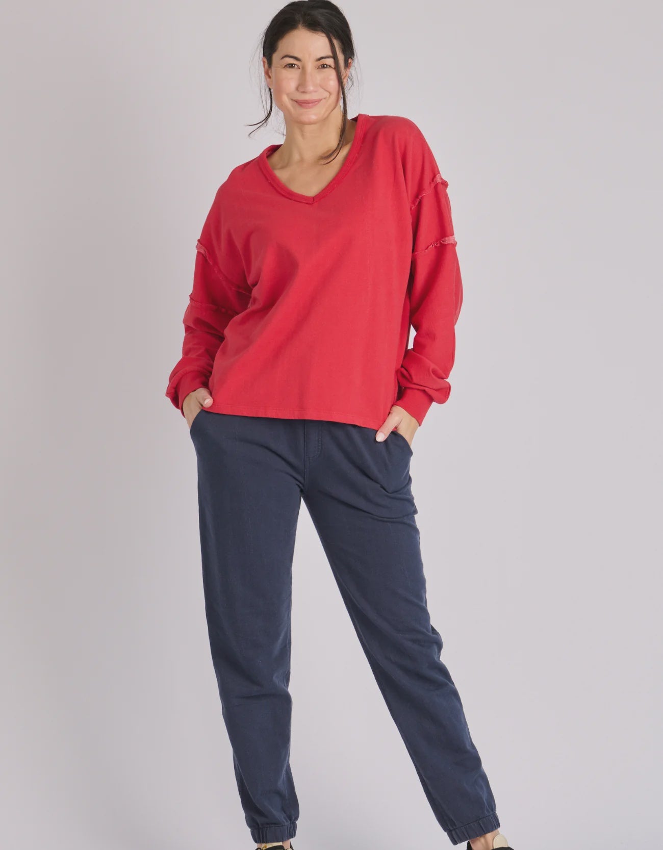 One Ten Willow Sleeve Detail Top
