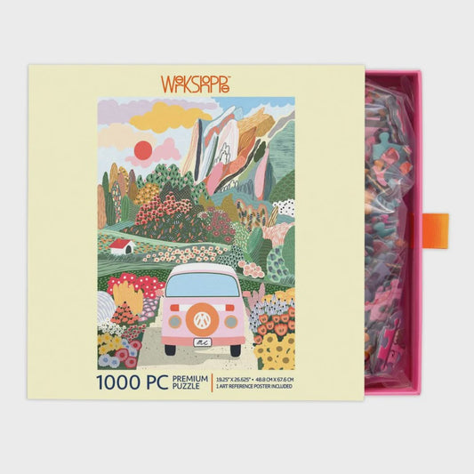 Werkshoppe Puzzle - Road Trip