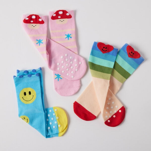 Jiggle & Giggle Grippy Fun Socks