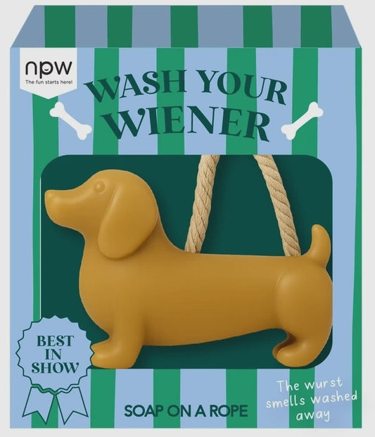 npw Wash Your Wiener Soap-On-A-Rope