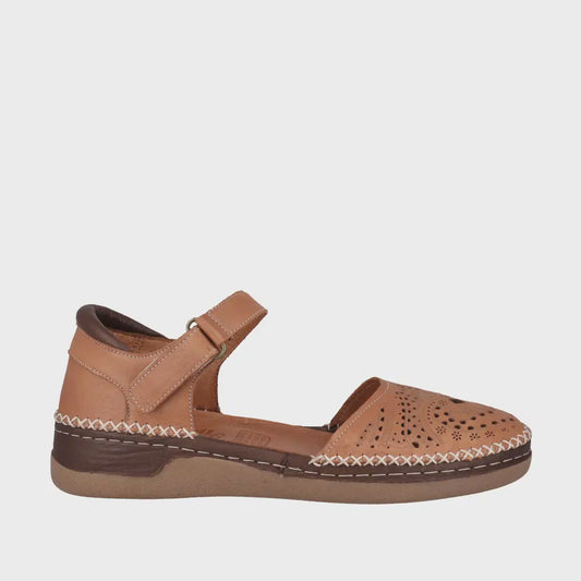 Cabello Wynn Ladies Sandal Tan