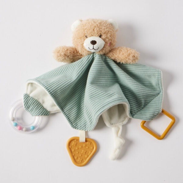 Jiggle & Giggle Hugglies Teddy Bear Comforter