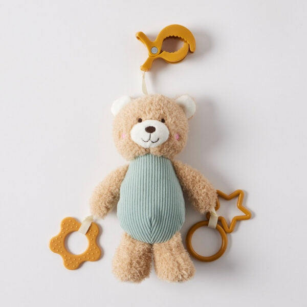 Jiggle & Giggle Hugglies Teddy Bear Clip-On Toy