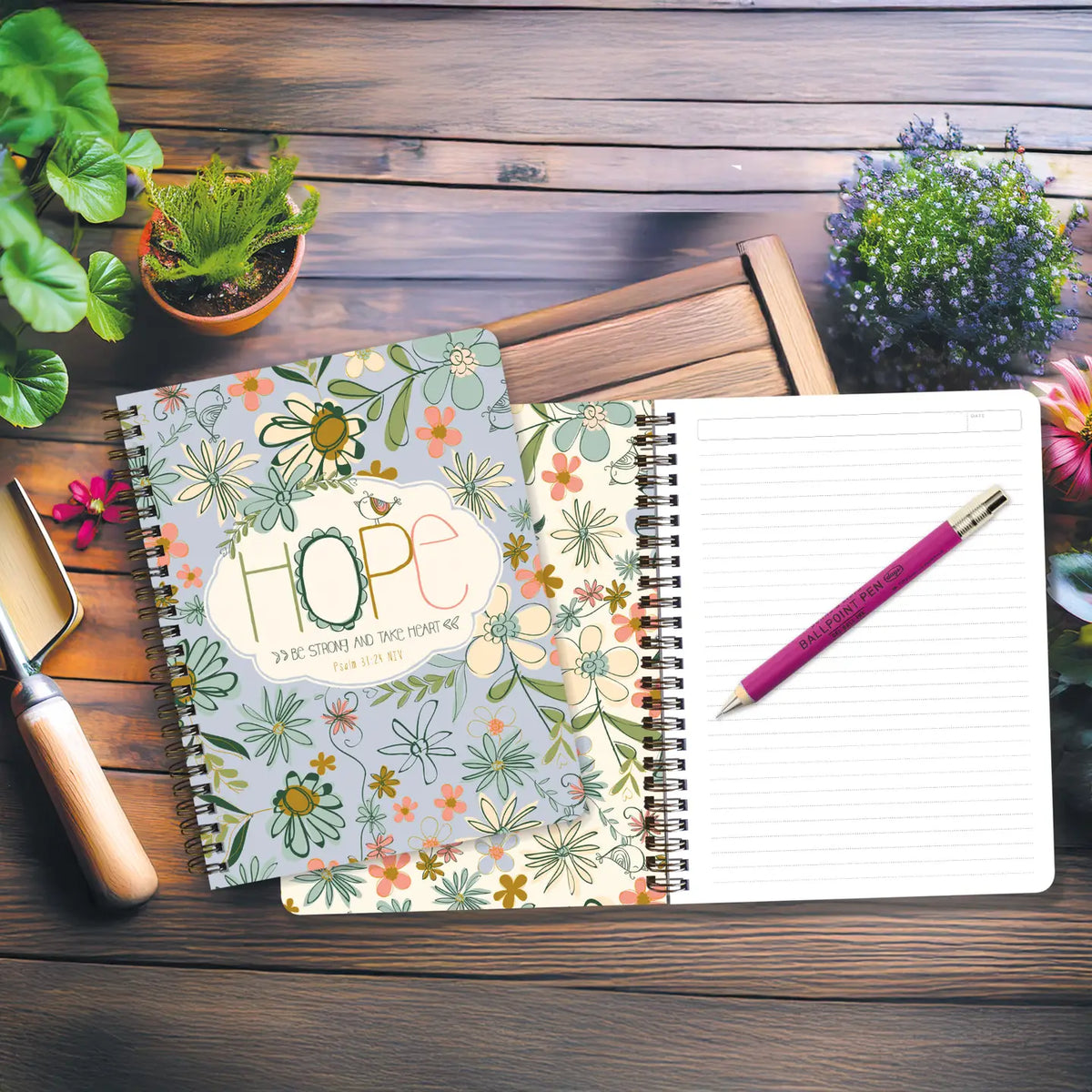 Legacy Medium Spiral Notebook - Hope