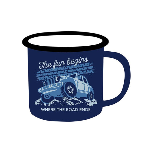 Artique Adventure Enamel Mugs