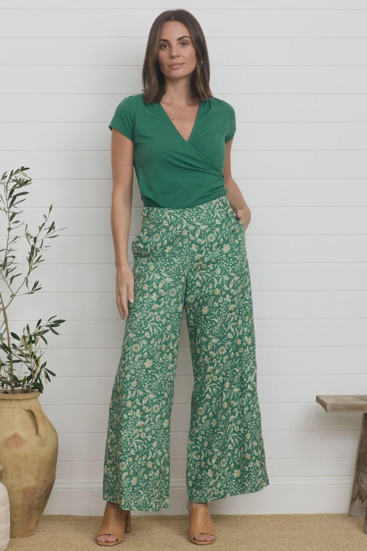 MahaShe Talia Trouser Ivy