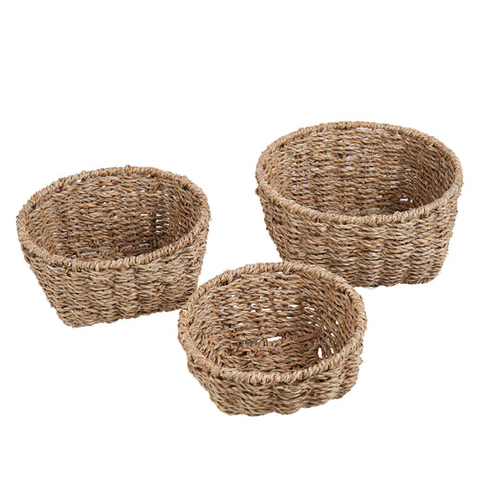 Amalfi Woven Seagrass Baskets