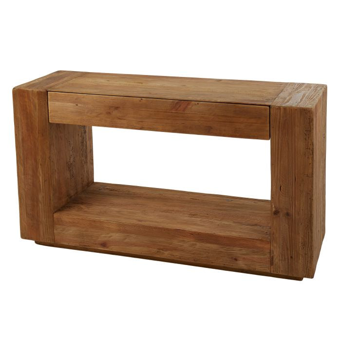 Amalfi Reclaimed Pine Wood Console Table