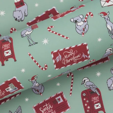 Vandoros Gift Wrap - Eucalyptus Collection