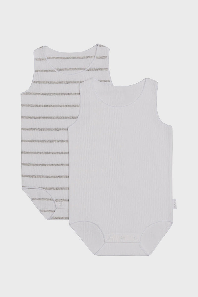 Bonds Wonderbodies Rib Singletsuit 2 Pack