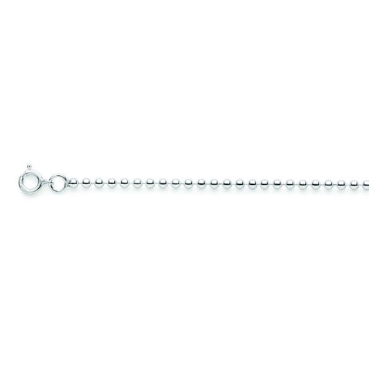 BD Sterling Silver Ball Chain 60cm