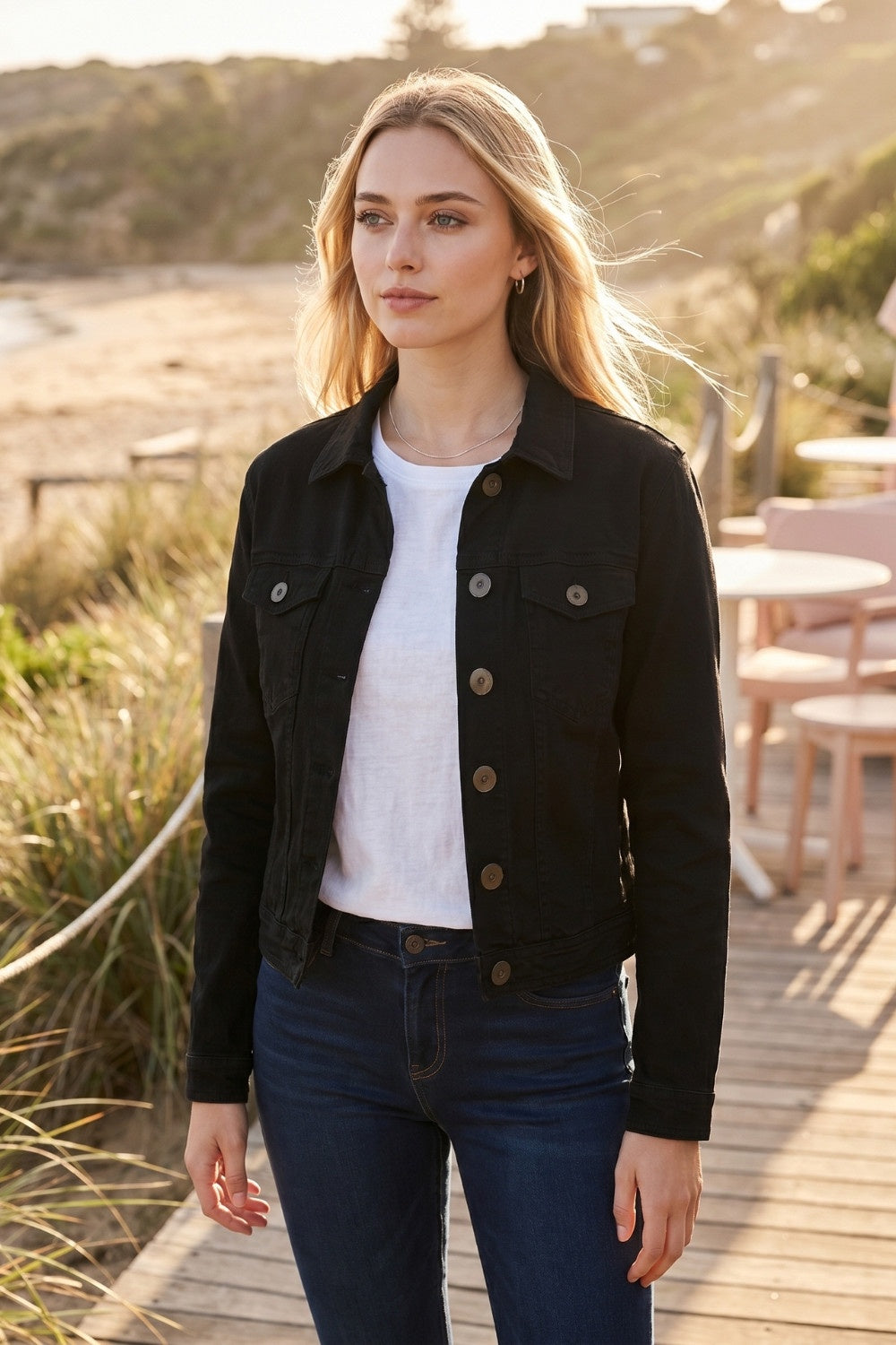 Cafe Latte Coloured Jacket