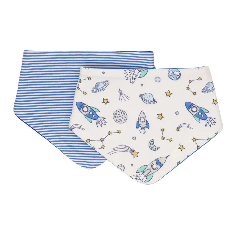 All4Ella Reversible Bandana Bibs 2 Pack