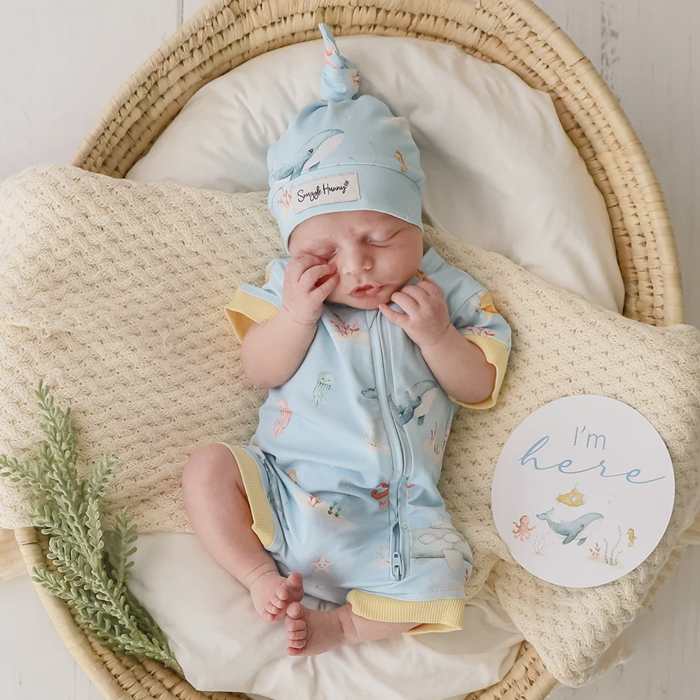 Snuggle Hunny Snuggle Shortie - Blue Little Subs
