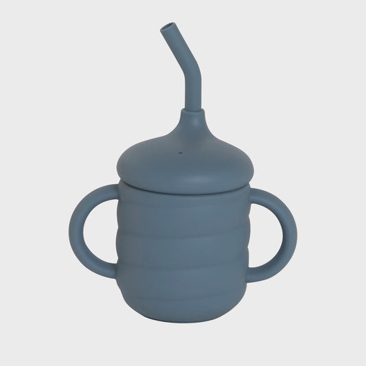 All4Ella Silicone Sippy Cup With straw