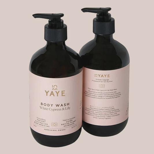 YAYE Body Wash - White Cypress & Lily