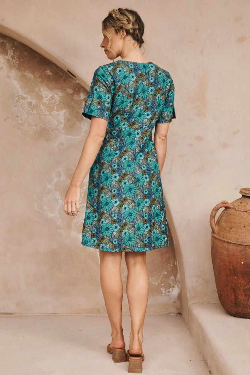 MahaShe Bree Tunic Bluebell