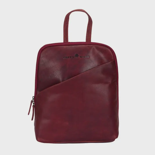 Greenwood Leather Backback Claire - Rosewood