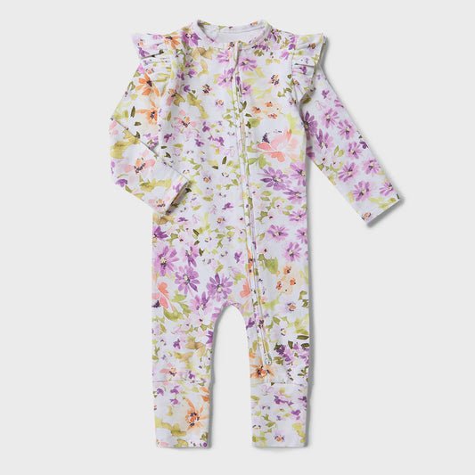 Snuggle Hunny Organic Snuggle Suit Convertible Romper