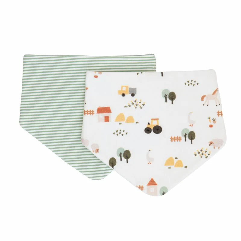 All4Ella Reversible Bandana Bibs 2 Pack