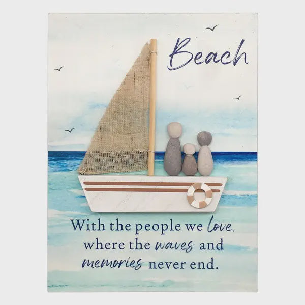 Cubby House Hanging Beach Plaque