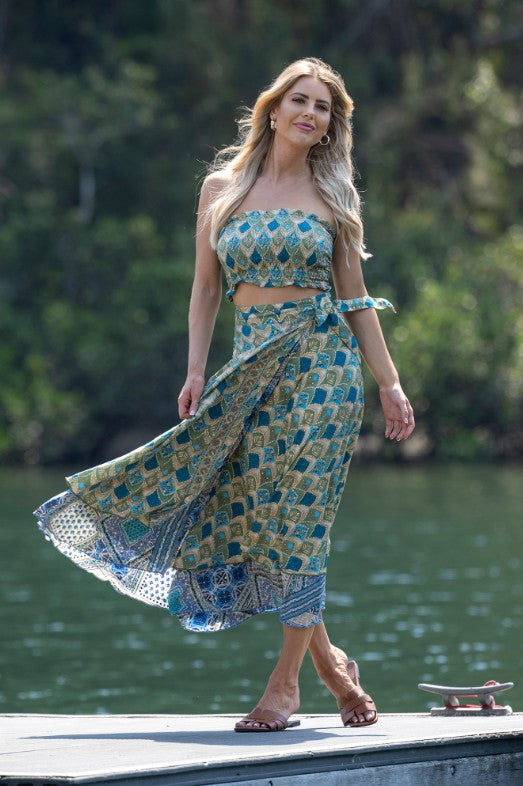 Cienna Dalah Wrap Skirt