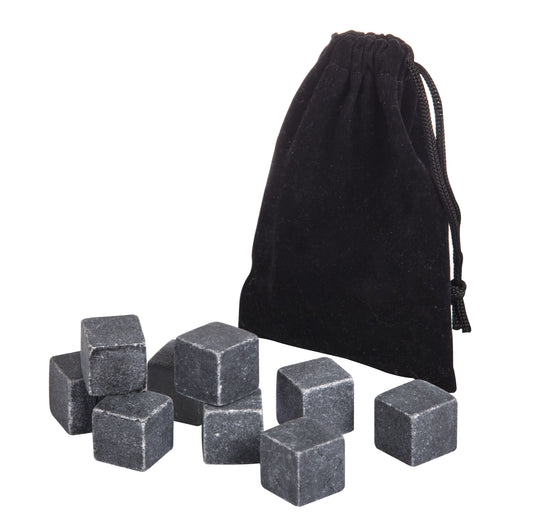 D&W  Whiskey Stones Set/9