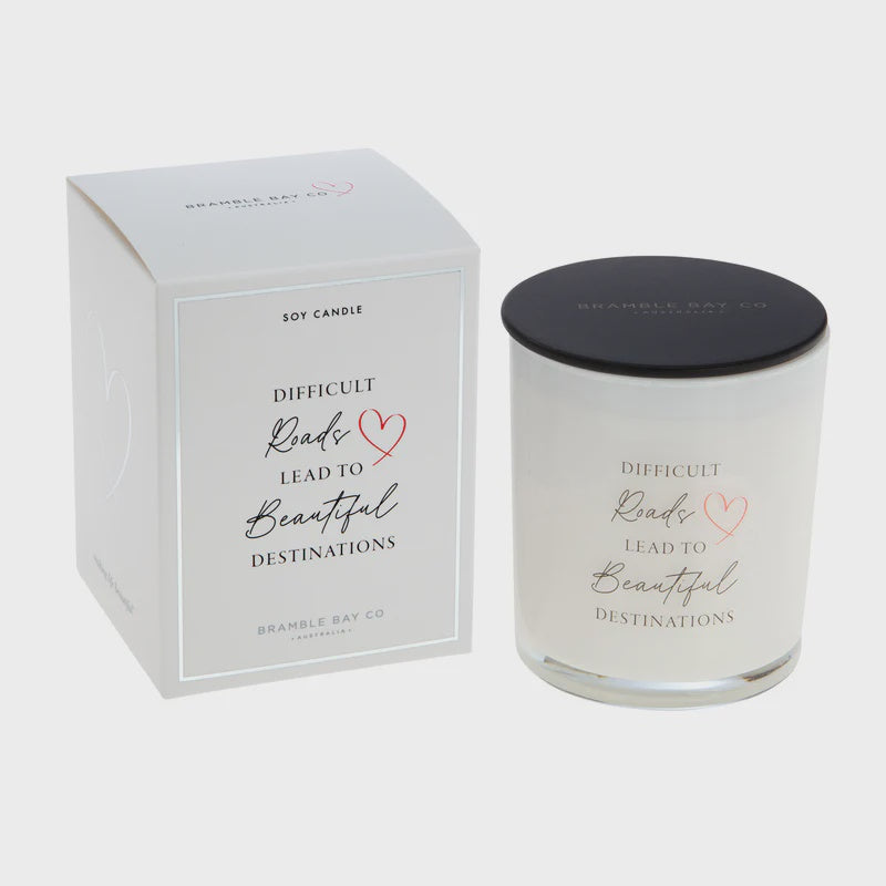 Bramble Bay Candle Beautiful Destinations Passionfruit & Pomegranate 300G