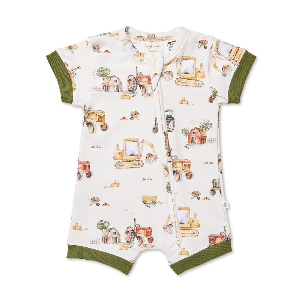 Snuggle Hunny Snuggle Shortie - Diggers