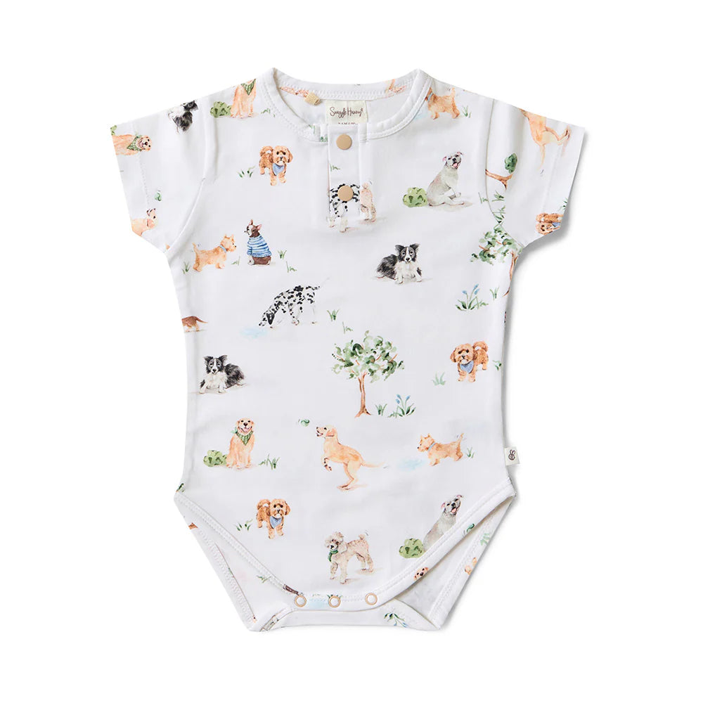 Snuggle Hunny Organic Short Sleeve Bodysuit