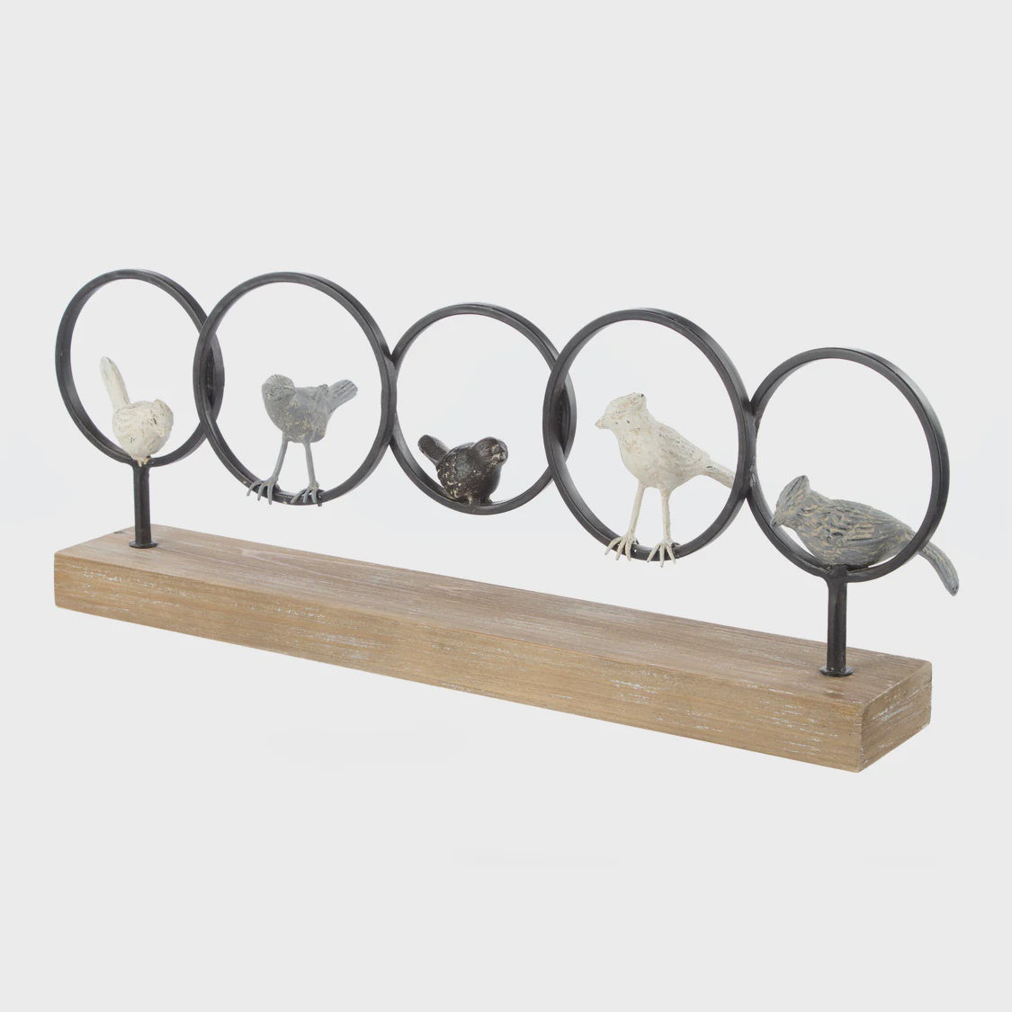 Society Home Eva Iron Bird Sculpture