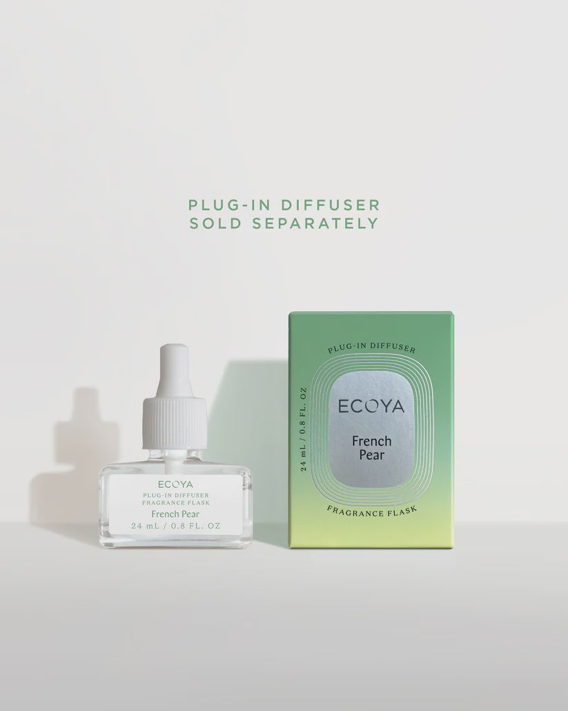 ECOYA Plug-In Diffuser Fragrance Flask - French Pear