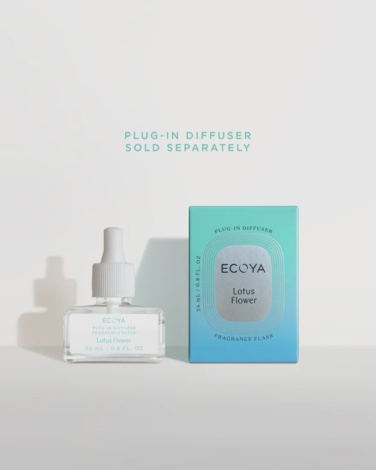 ECOYA Plug-In Diffuser Fragrance Flask - Lotus Flower