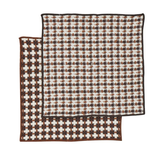 Assemble Kit Set/2 Dishcloth - Cocoa