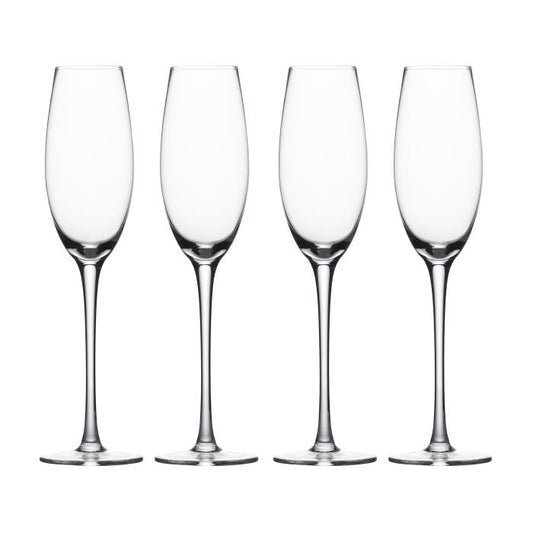 Davis & Waddell Ascot Champagne Flutes Set Of 4