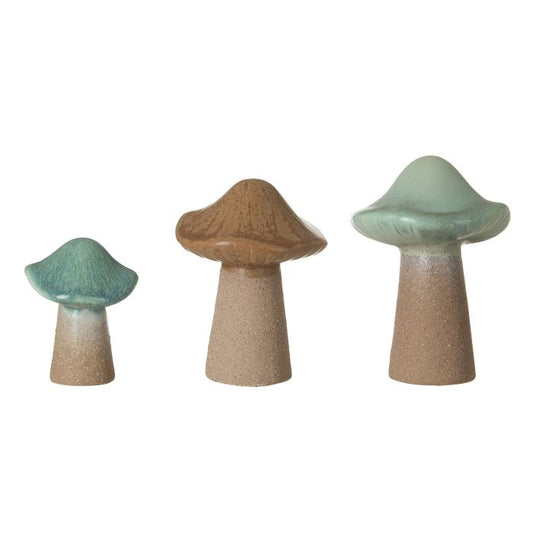 Amalfi Enoki Mushroom Sculpture Set of 3