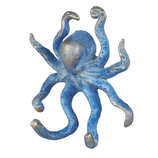 Society Home Avoca Cast Iron Sea Life Octopus Hook