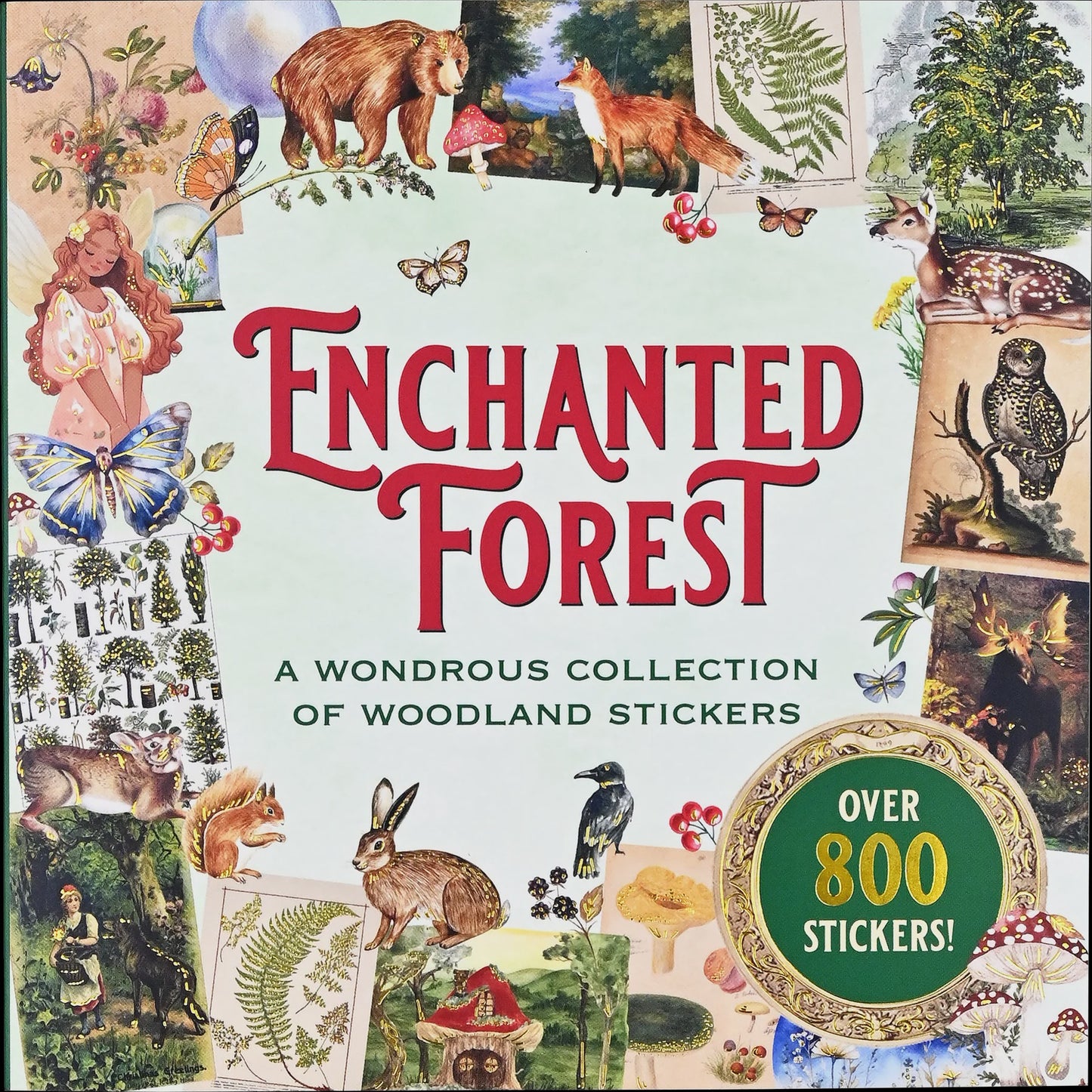 Peter Pauper Sticker Book - Enchanted Forest