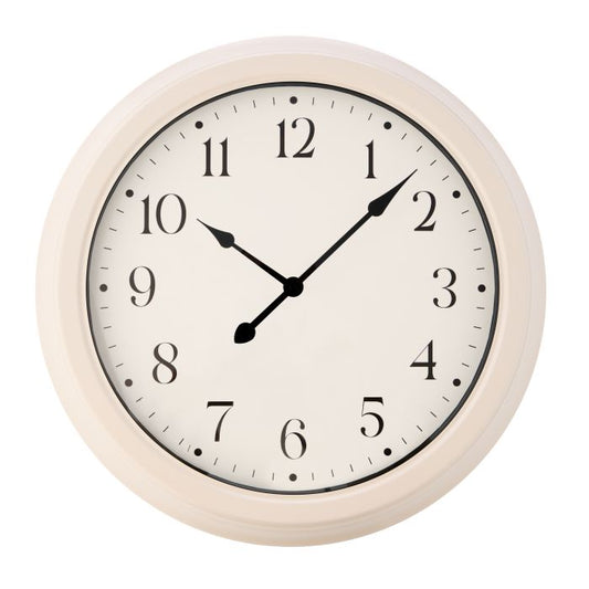 Society Home Marlow Wall Clock - Cream