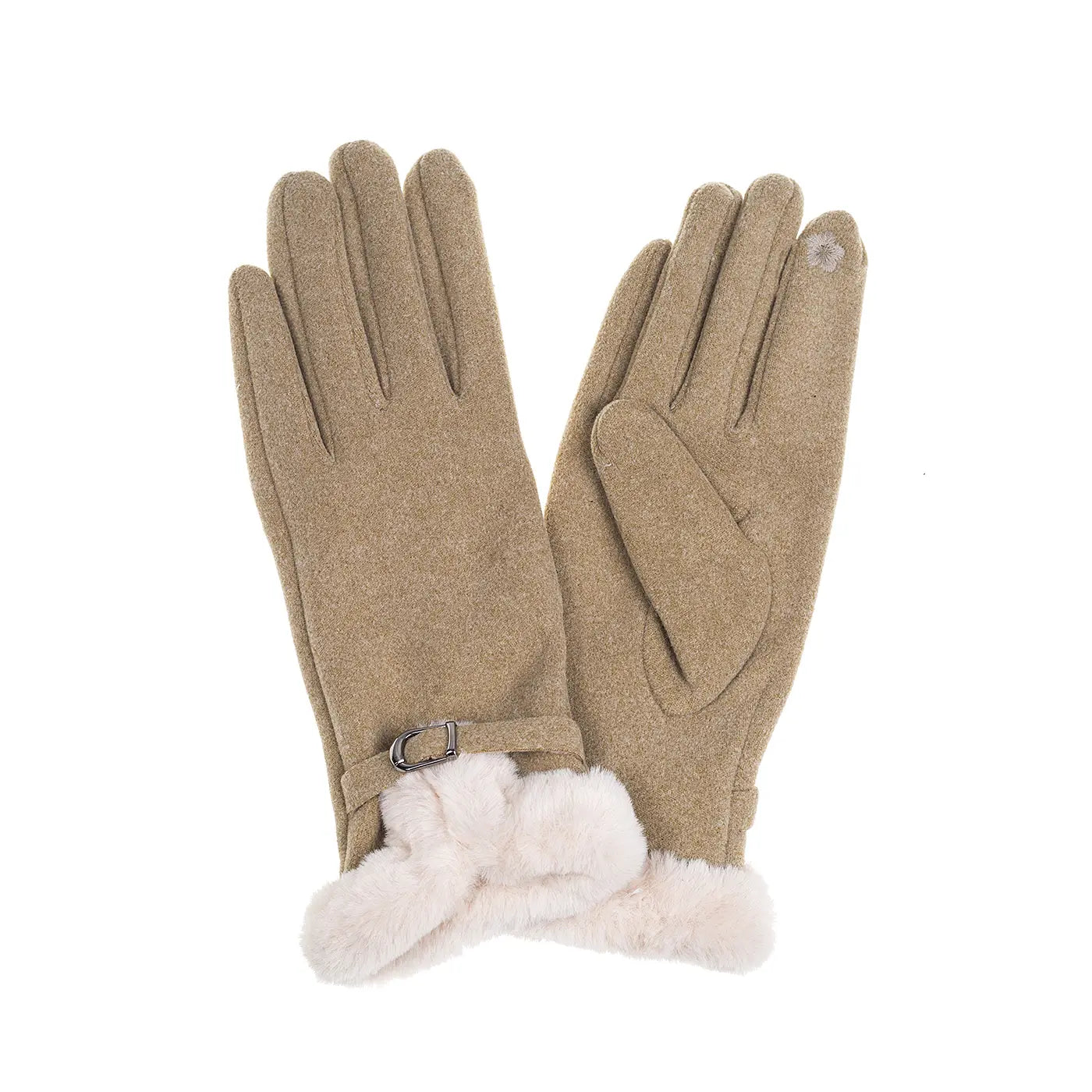 IVYS Buckle Detail Gloves