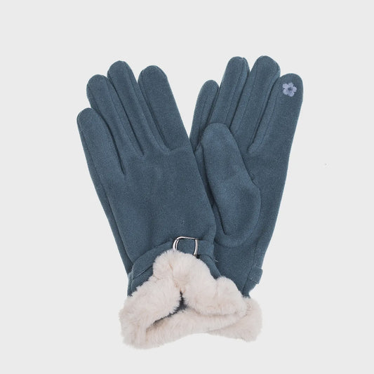 IVYS Buckle Detail Gloves