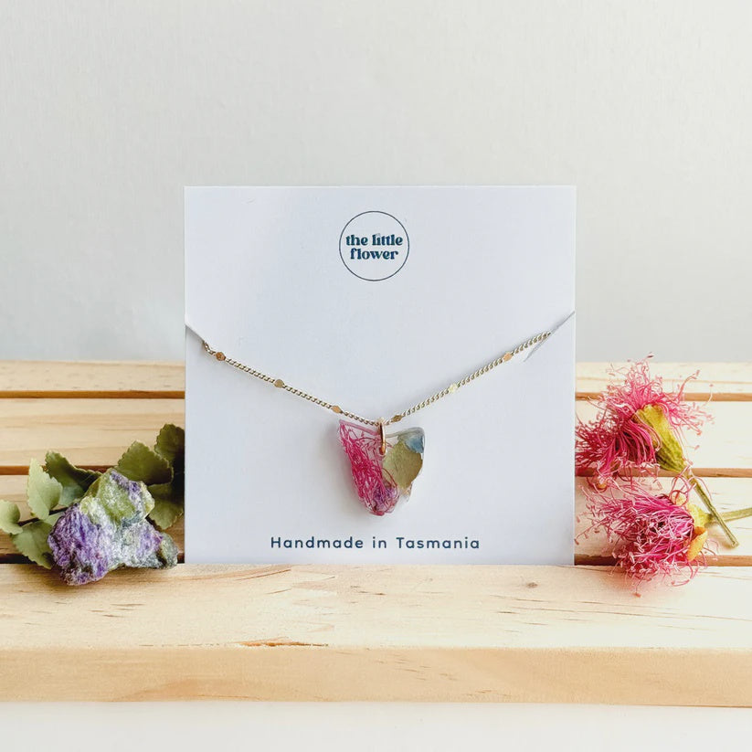 The Little Flower Handmade Lutruwita Necklace