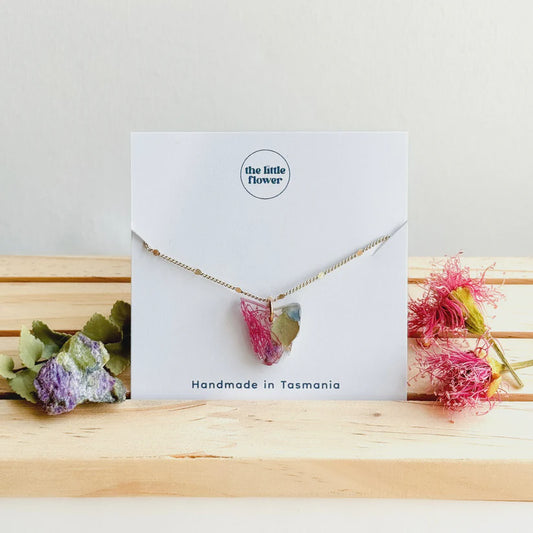 The Little Flower Handmade Lutruwita Necklace