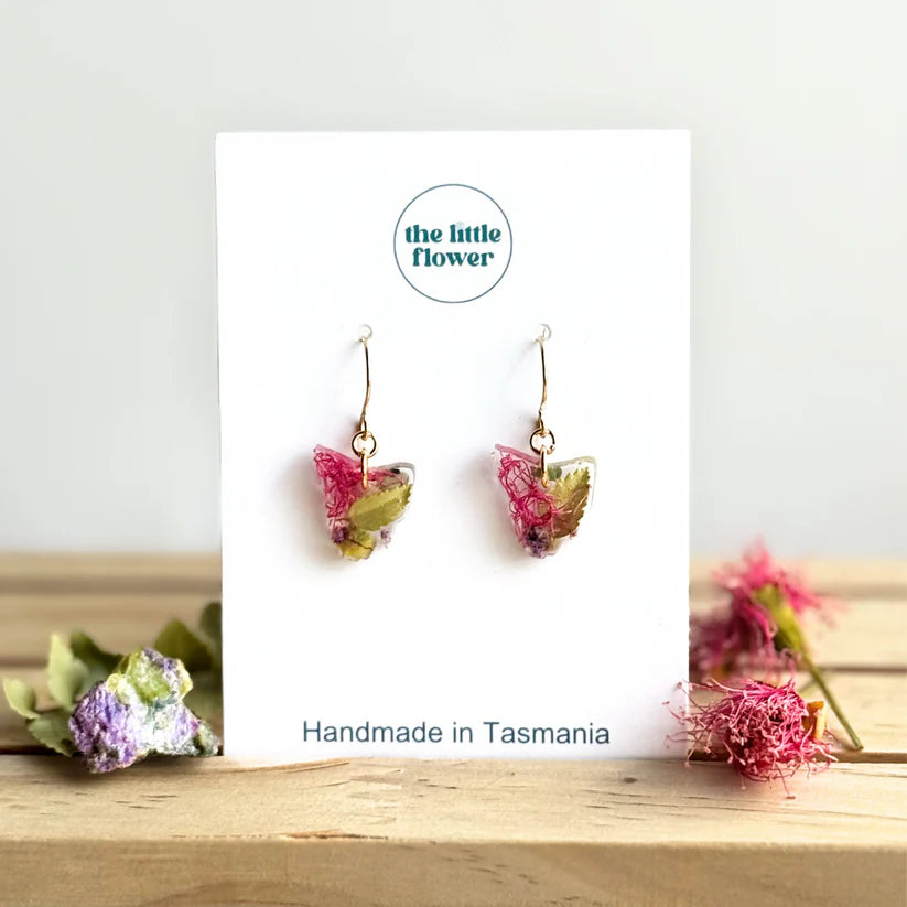 The Little Flower Handmade Lutruwita Earrings