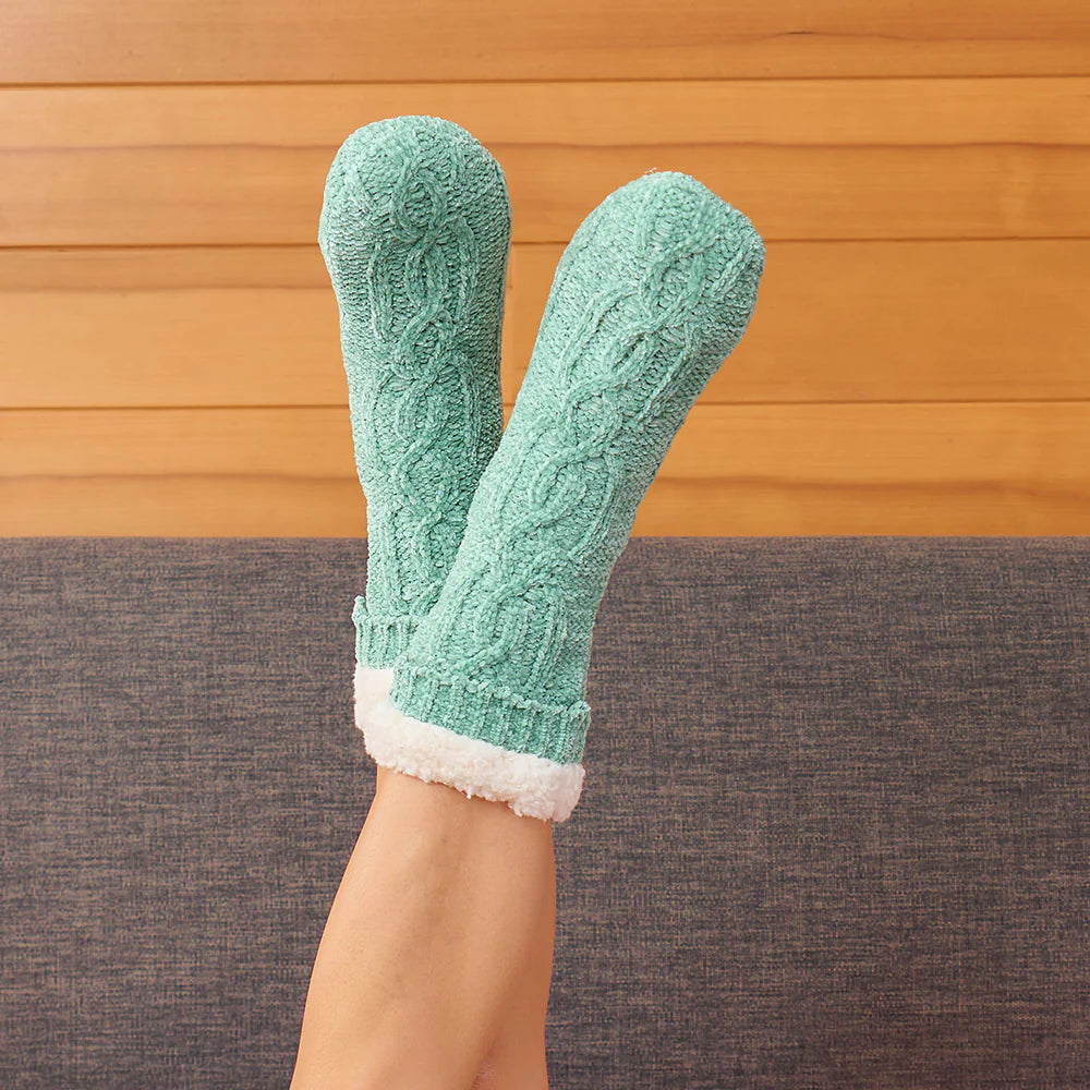 annabel trends Chenille Lounge Socks