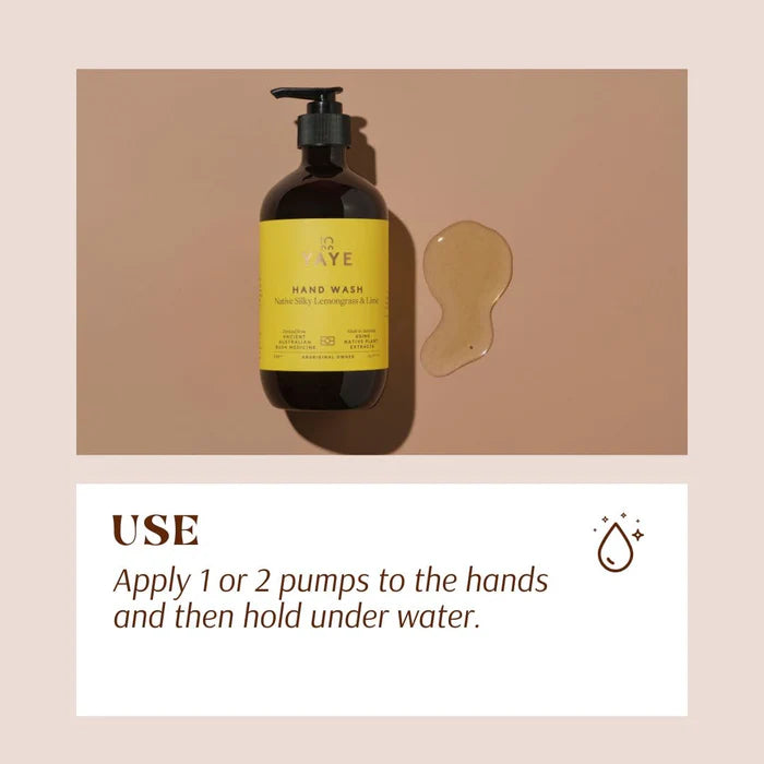 YAYE Hand Wash - Native Silky Lemongrass & Lime