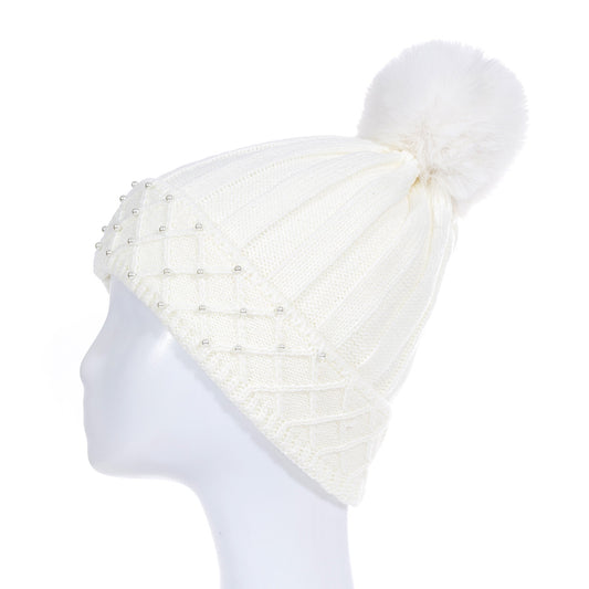 IVYS Pearl Detail Beanie