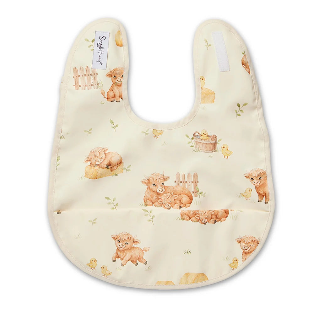 Snuggle Hunny Snuggle Bib - Highland Cows