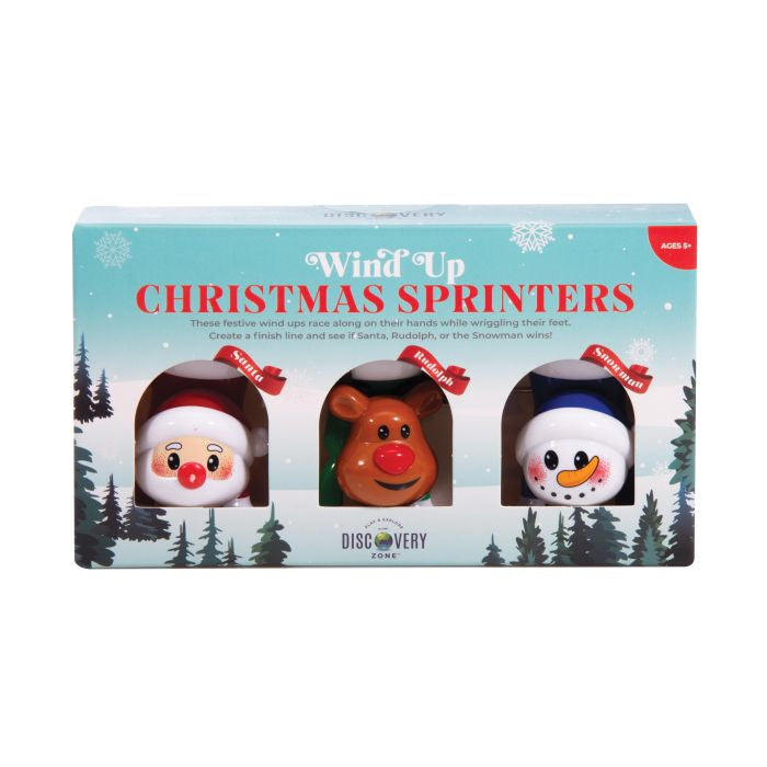 Discovery Zone Wind Up Christmas Sprinters Set/3